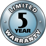 Valor 5 year limited warranty
