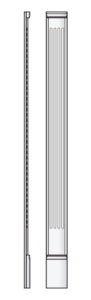 Adjustable Pilaster Fluted Template FLT01