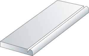 PVC Trimboard Smooth with Bullnose (BNS)