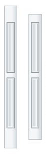 Recessed Panel REC-02 pilasters