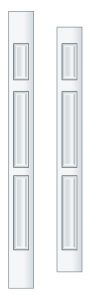 Recessed Panel REC-03 pilasters