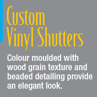 Valor Custom Vinyl Shutters