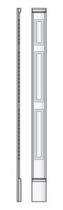 Adjustable Pilaster Raised Panel RP03