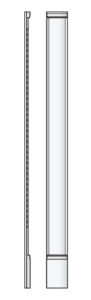 Adjustable Pilaster Plain Panel PLN01